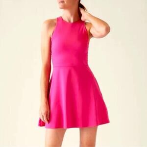 Athleta Conscious Pink Athletic Skort Dress Tennis Golf XS